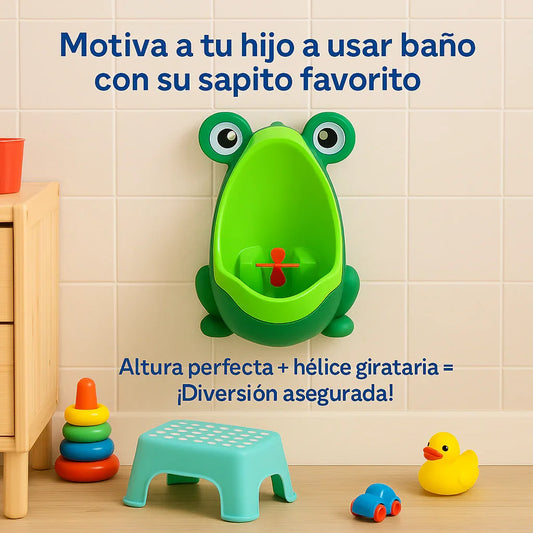 Sapito Entrenador Orinal Para Niños