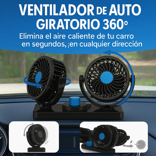 Ventilador Doble Para Auto