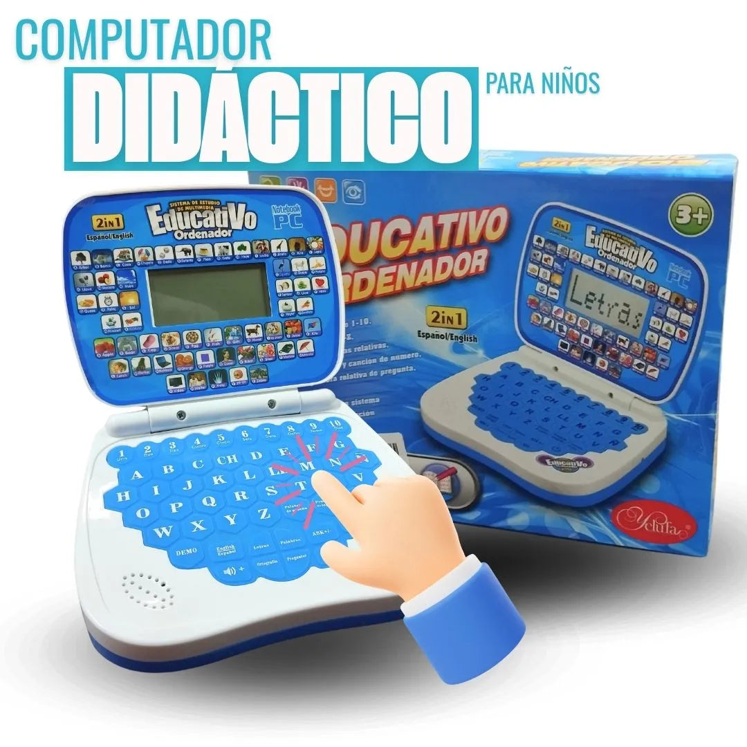 Computador Didáctico Infantil 2 En 1 - Lumi Educación