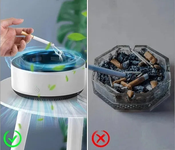 Cenicero Inteligente Antihumo 2 en 1