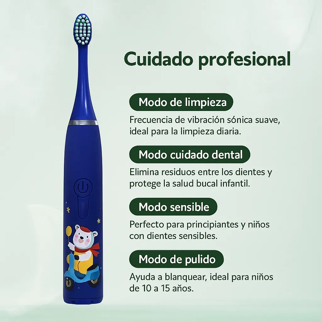 Cepillo Dental Infantil Recargable