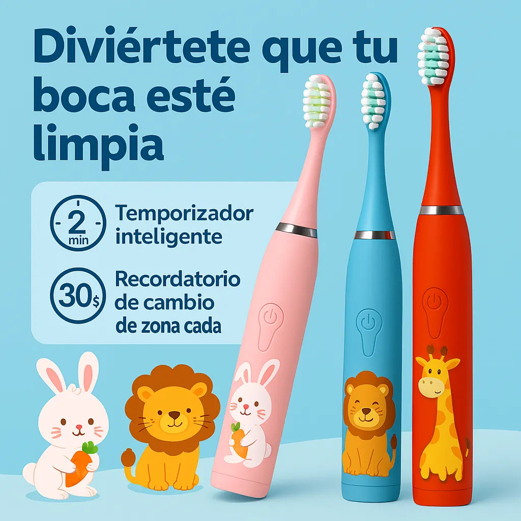 Cepillo Dental Infantil Recargable