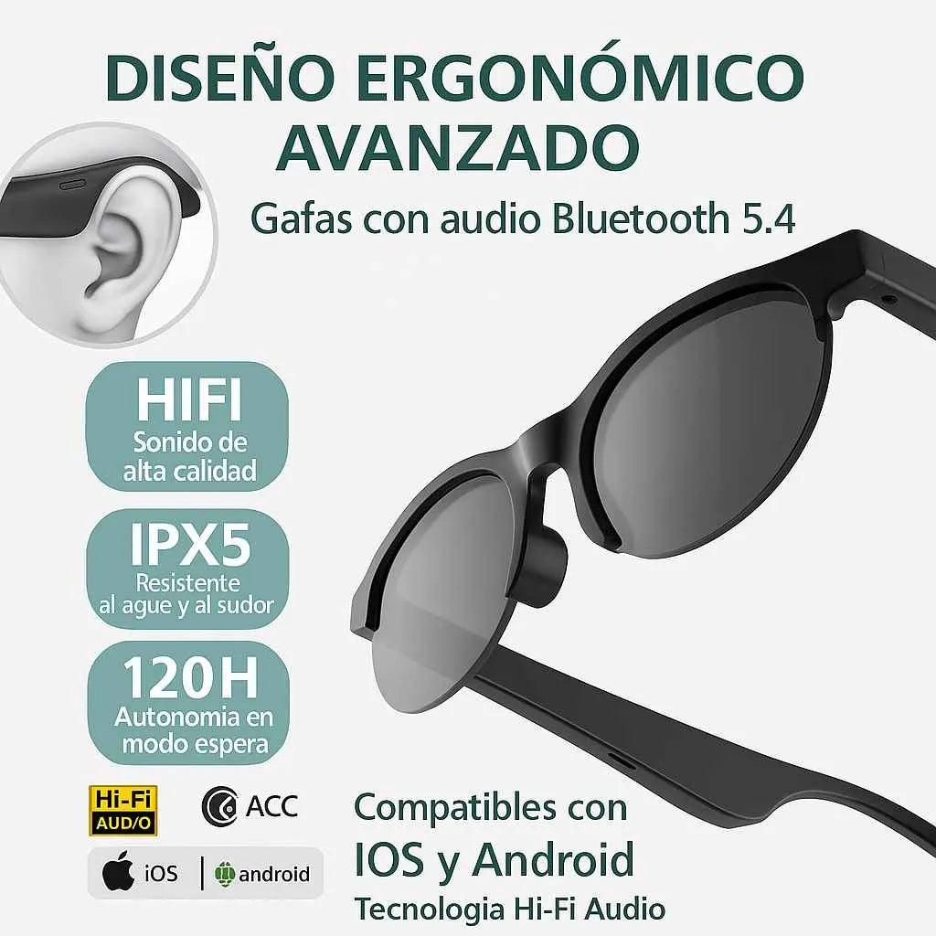 Gafas Traductoras Con IA SmartVoice™ G58