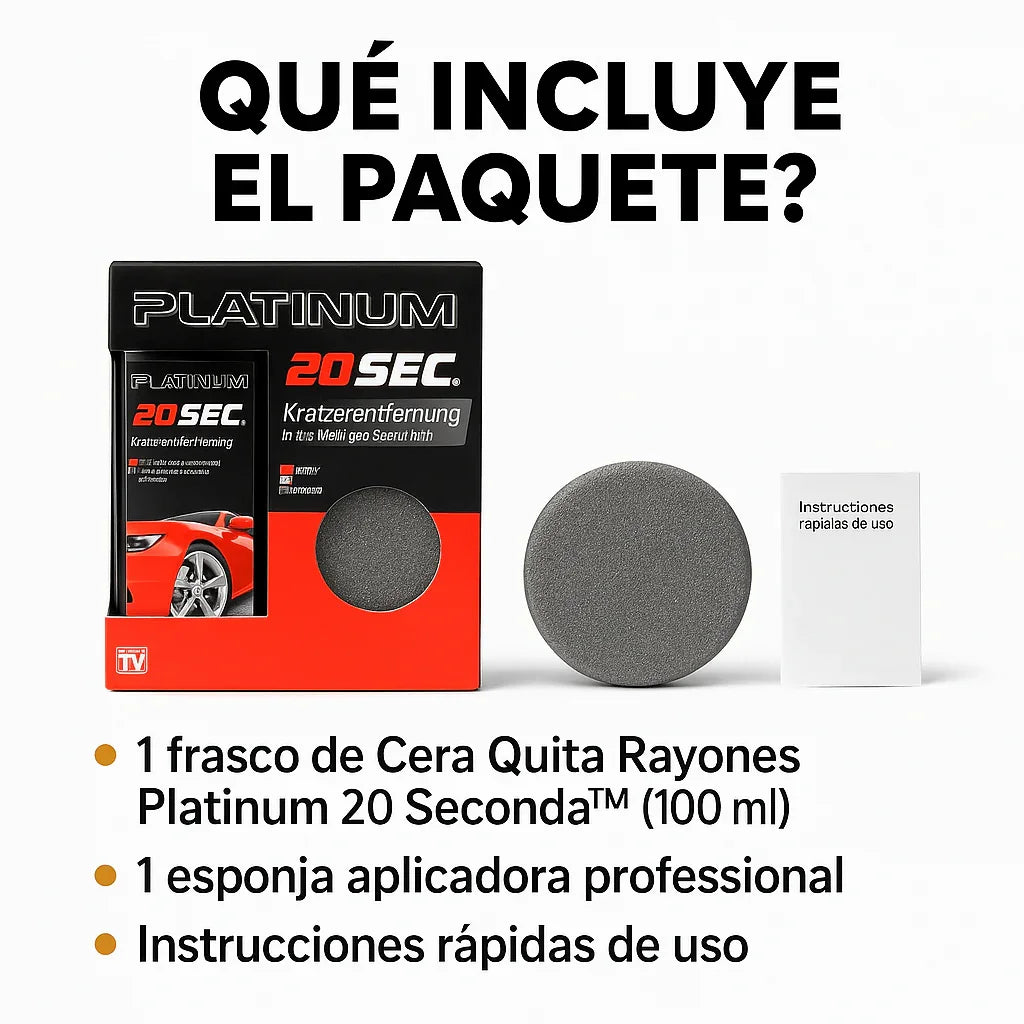 Cera Quita Rayones Platinum 20 Seconds™