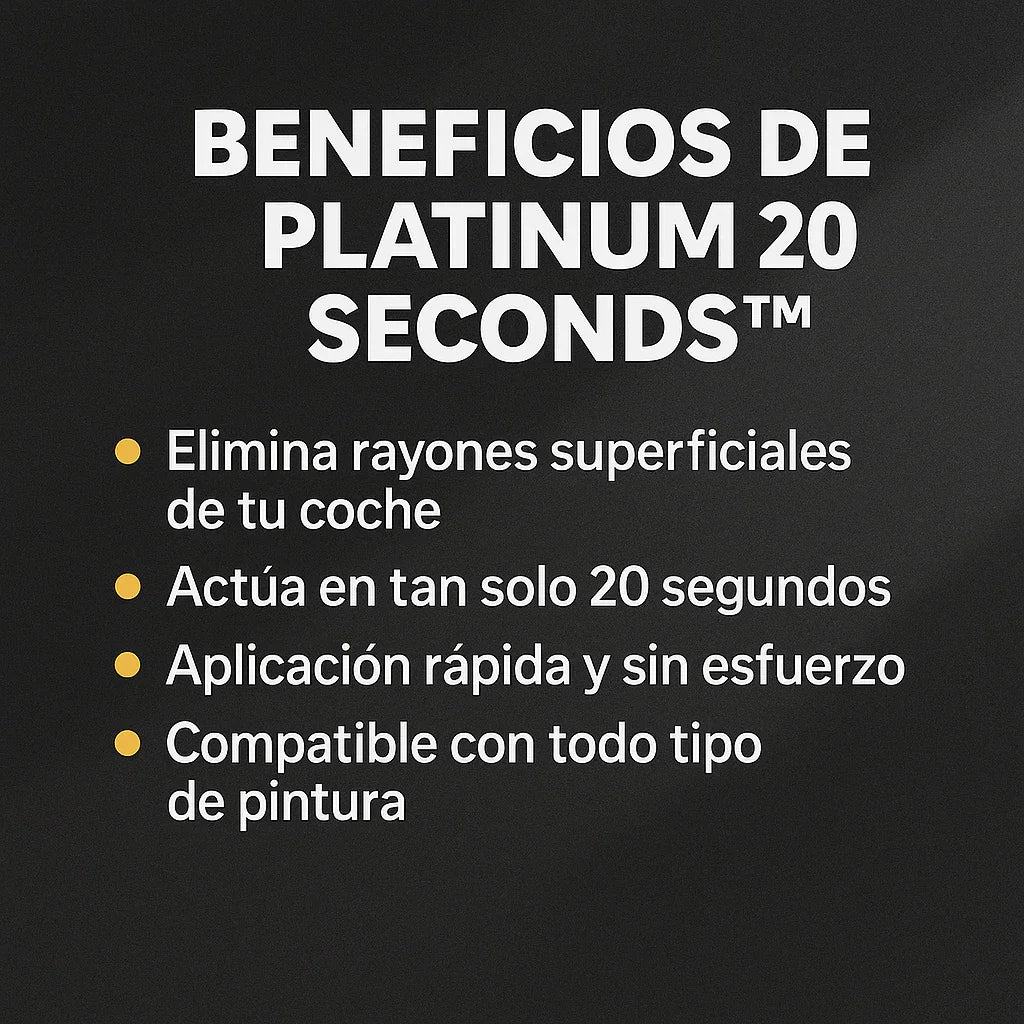 Cera Quita Rayones Platinum 20 Seconds™