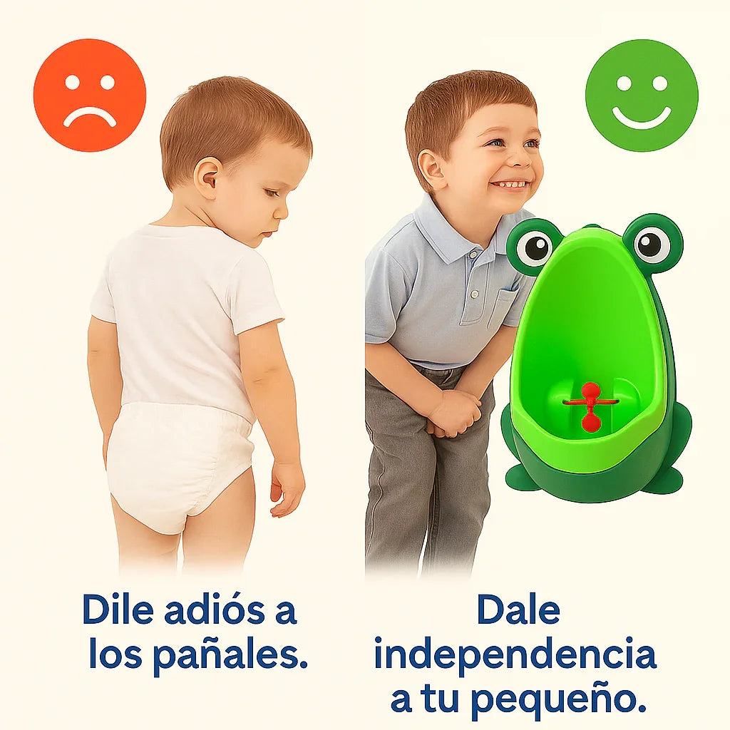 Sapito Entrenador Orinal Para Niños