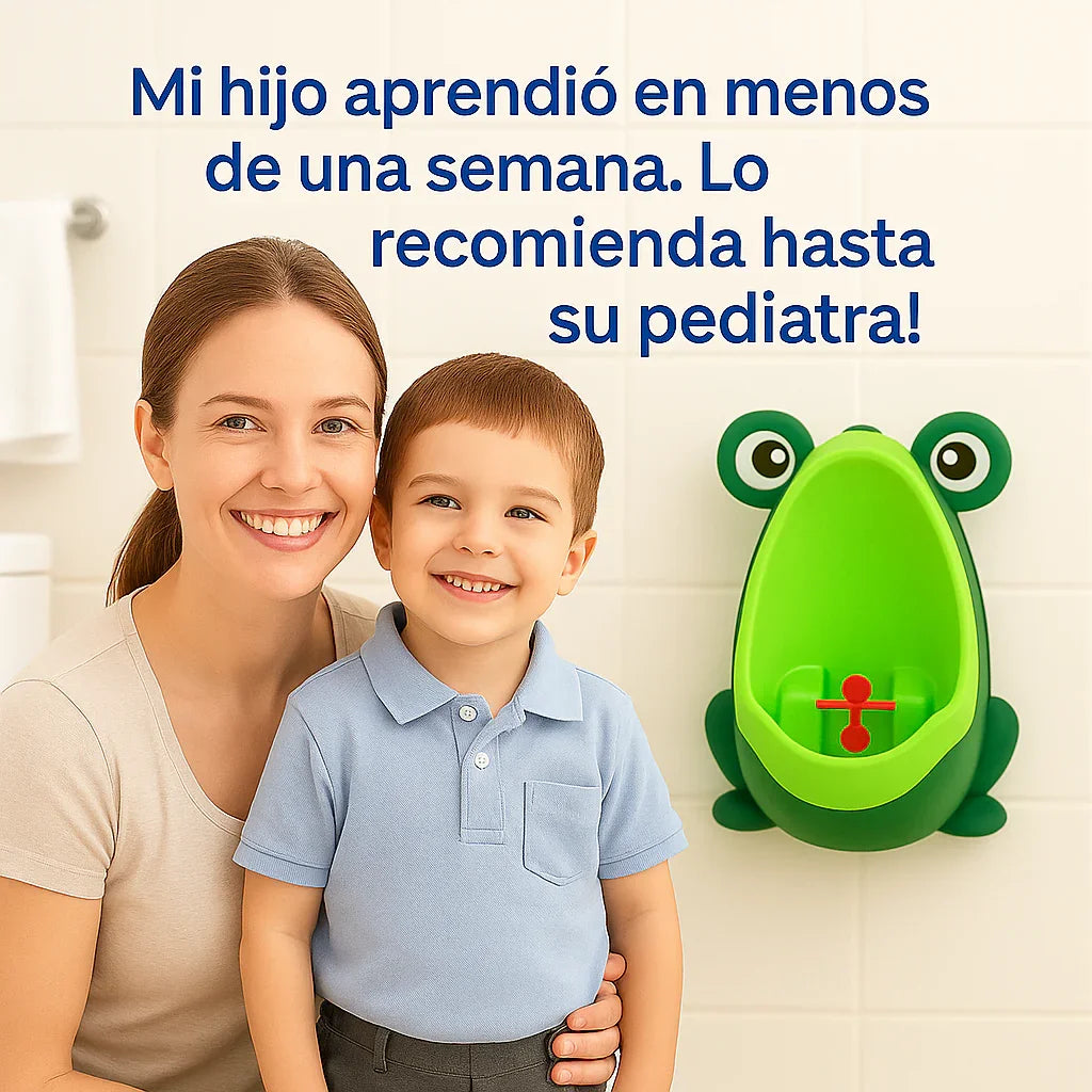 Sapito Entrenador Orinal Para Niños